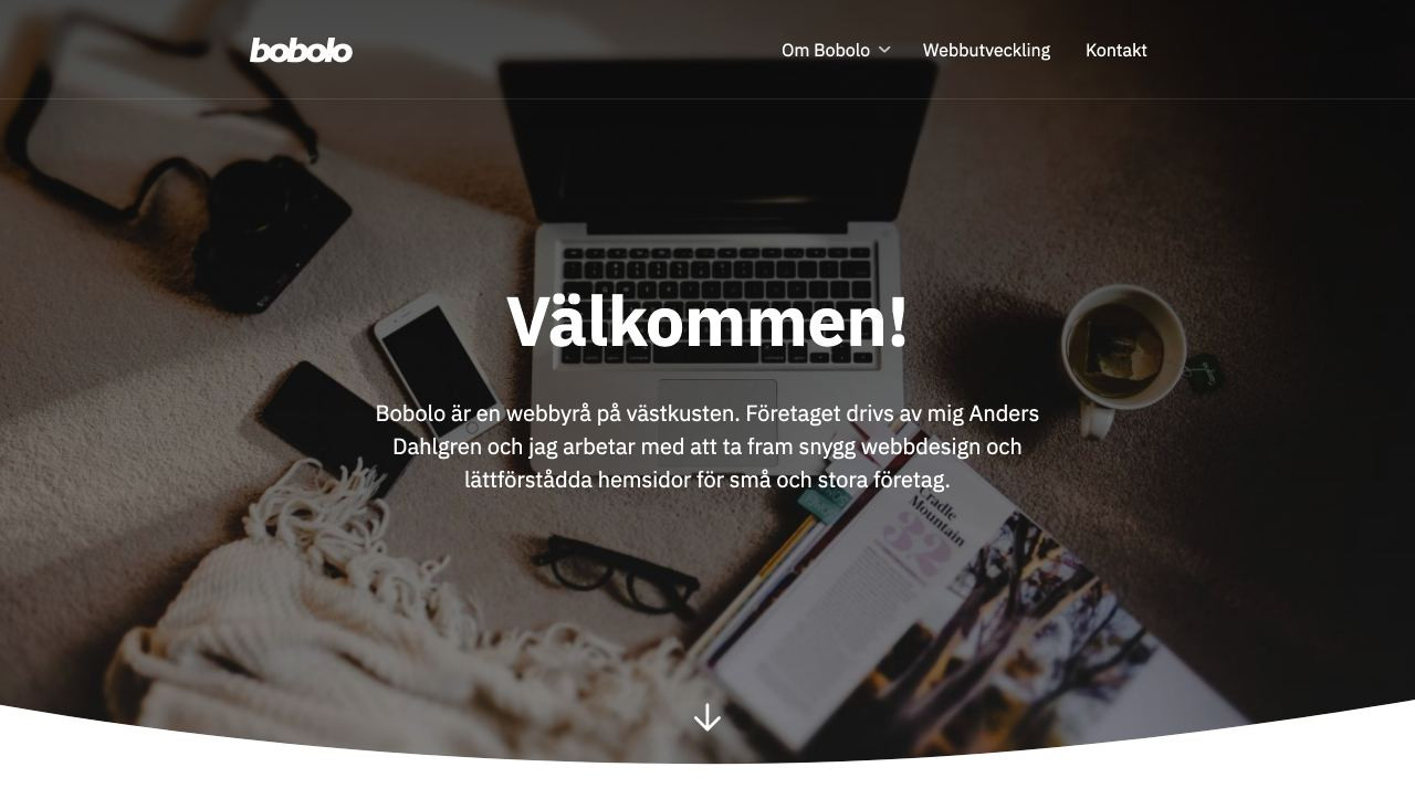 Äntligen ny hemsida!